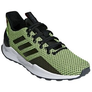 NWT ADIDAS QUESTAR TRAIL volt green black